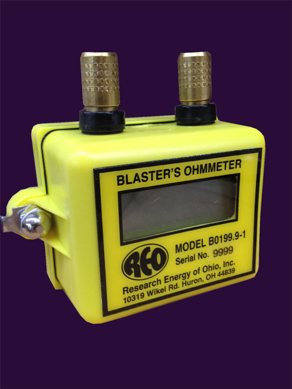 BO199.9-1 Ohmmeter Yellow - Ideal Supply Inc (dba Ideal Blasting