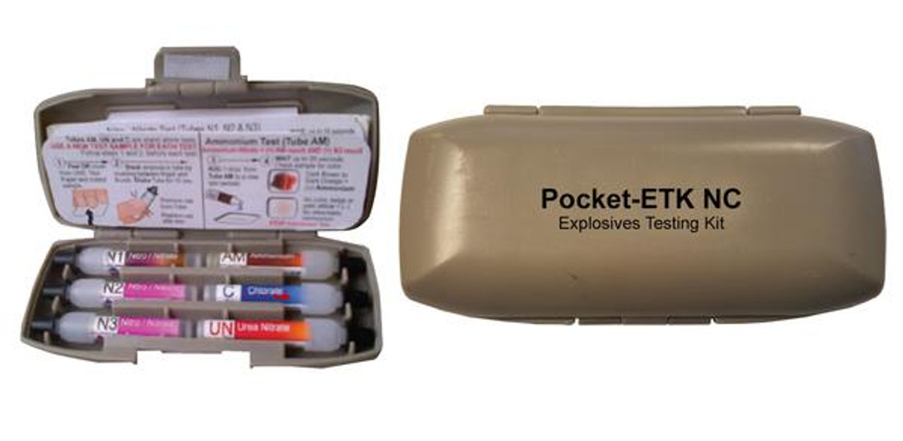 Pocket-ETK NC Explosives Testing Kit (case of 10) - Ideal Supply