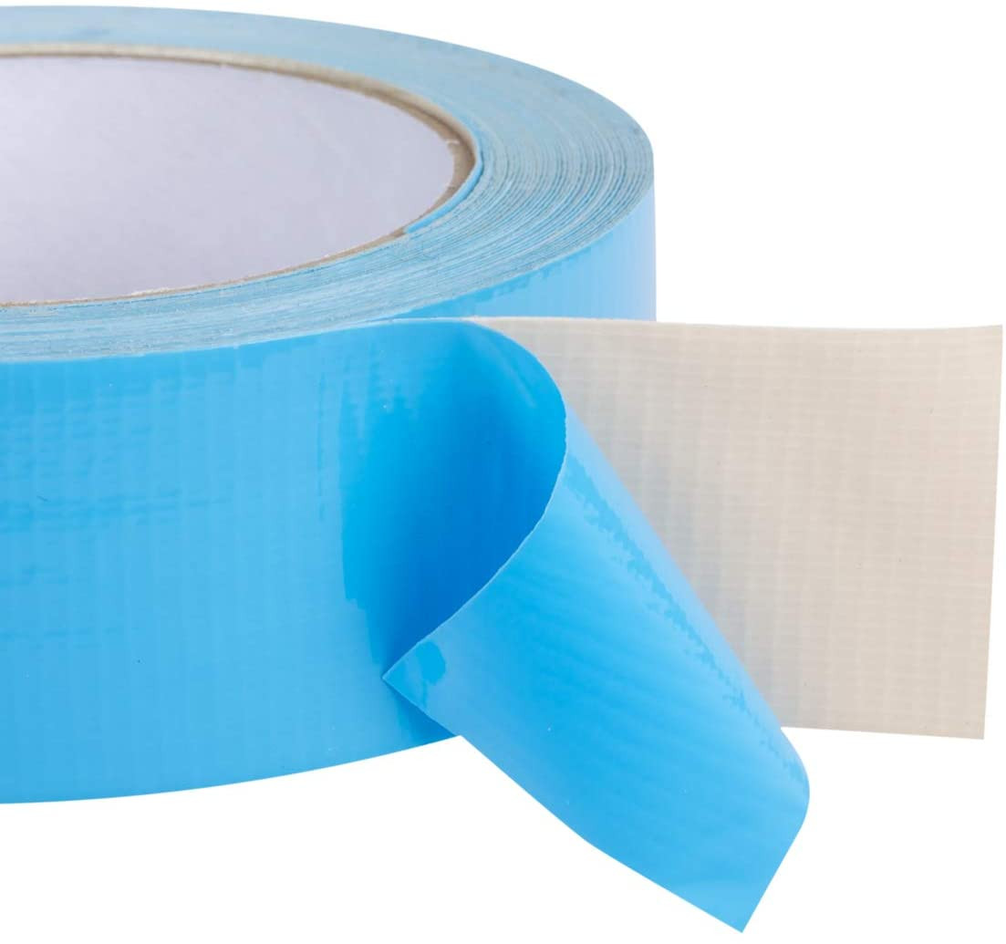 DoubleSided Duct Tape, 1.4Inch by 12Yards, Single Roll , Blue