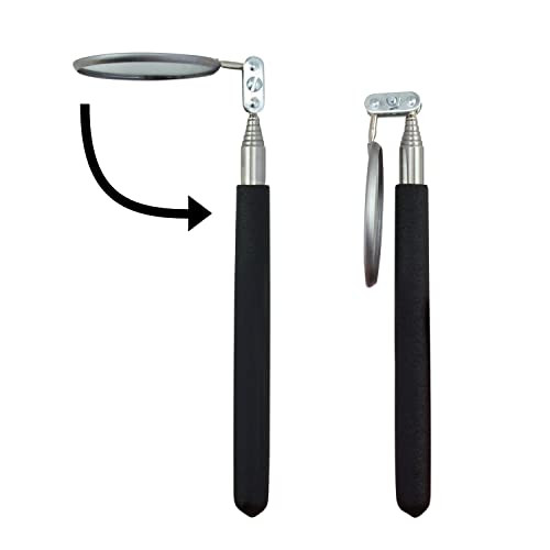 Ullman HTC2 Pocket Size Telescoping Inspection Mirror with 2.25 inch