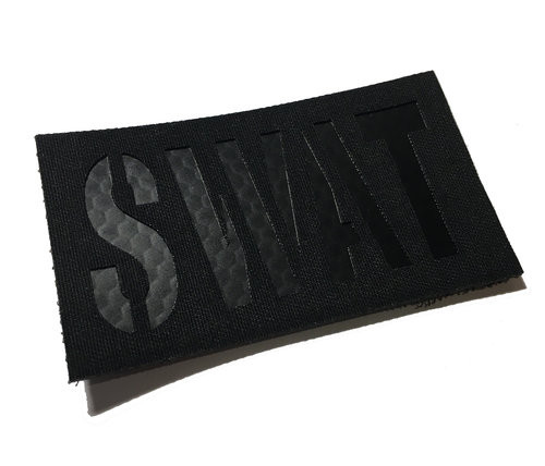 Covert SWAT Black IR Patch - Ideal Supply Inc (dba Ideal Blasting Supply)