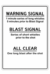 IME / Warning Signal Signs