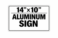 14 x 10 Aluminum