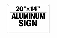 20 x 14 Aluminum