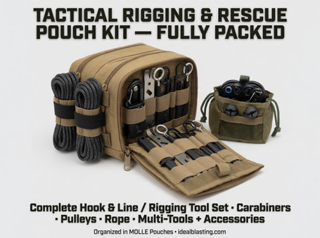 Customized Tactical Rigging & Rescue Kit
