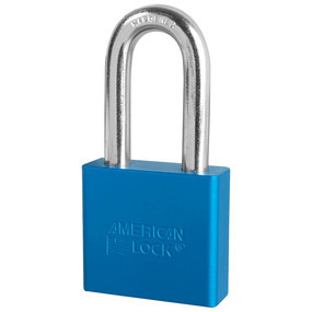 Masterlock 1-3/4 Inch Blue Aluminum Rekeyable Padlock
