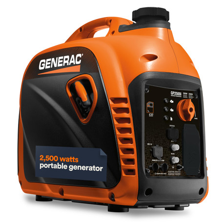Generac 2,500 Watt Gas Powered Portable Inverter Generator