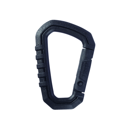 Black Mini Polymer Carabiner