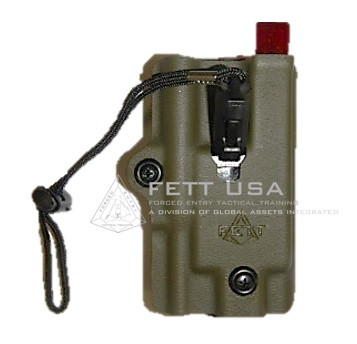 FETT FE190-KH-OD Kydex Holder for Center Punch with Retracting Tether – OD