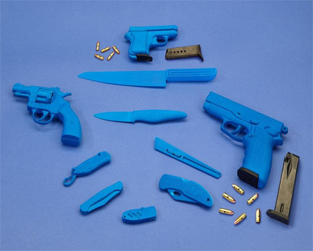 X-Ray Correct Inert Guns and Knives Threat Kit