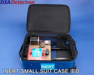 Inert Small Suitcase IED