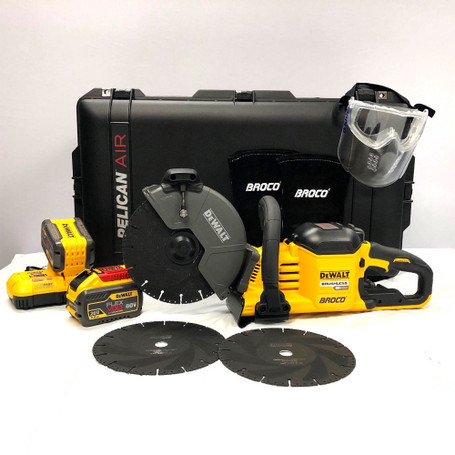  9″ Battery Powered Cutoff Saw Kit