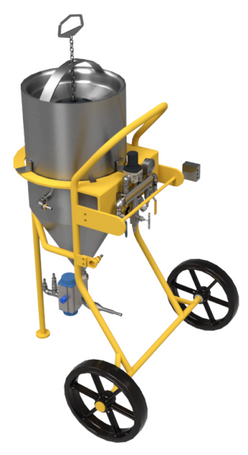 Wheeled 100 Series ANFO Loader with Tank