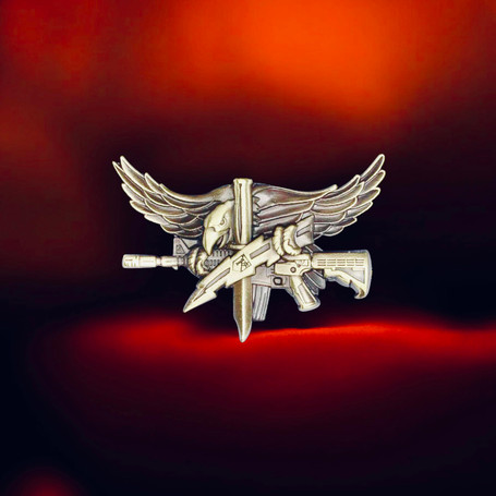 SWAT Operator Pin - Basic (Antique Gold, Basic)