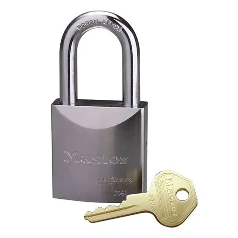 Masterlock Wide Solid Steel Rekeyable Padlock