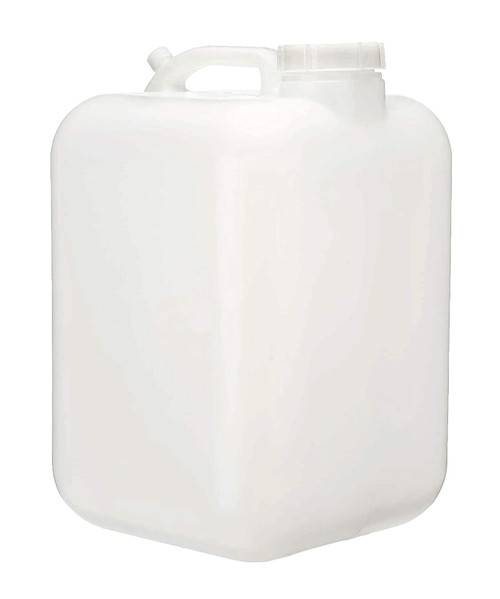 5 Gallon Hedpak with Cap | BPA-free, Food-Grade, and Leak-Proof White Water Container