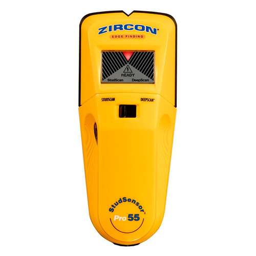 Zircon® StudSensor™ Pro55 Stud Finder with Deep Scan & Live Wire Detection