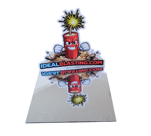 Plex-I-Mirror 3 inch X 3 inch X 1/8 inch