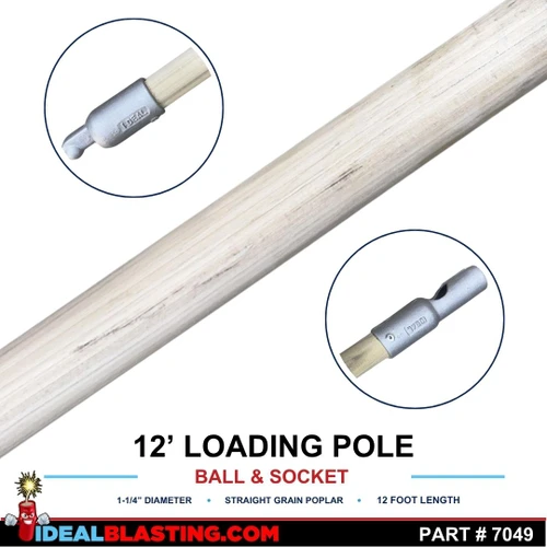 12 ft Ball and Socket Loading Pole
