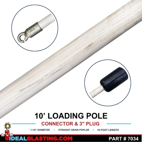 10 ft Connector and 3" Rubber Plug