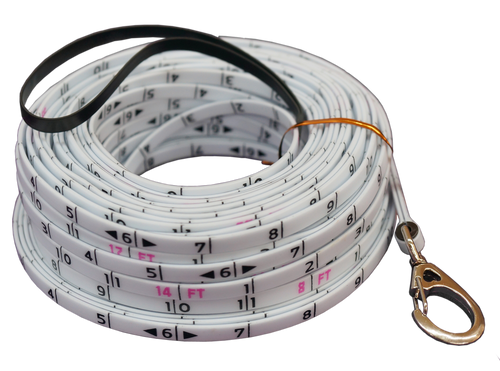100 foot Depth Gauge Ideal Print On Both Sides