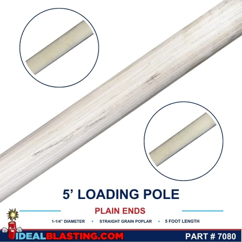 5 ft Plain Pole