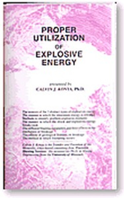 Proper Utilization Of Explosive Energy DVD
