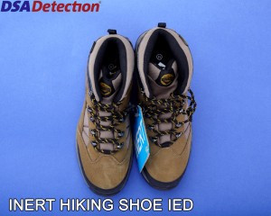 Inert Hiking Shoe IED