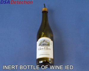 Inert Bottle of Wine IED