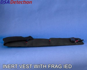 Inert Vest with Frag IED