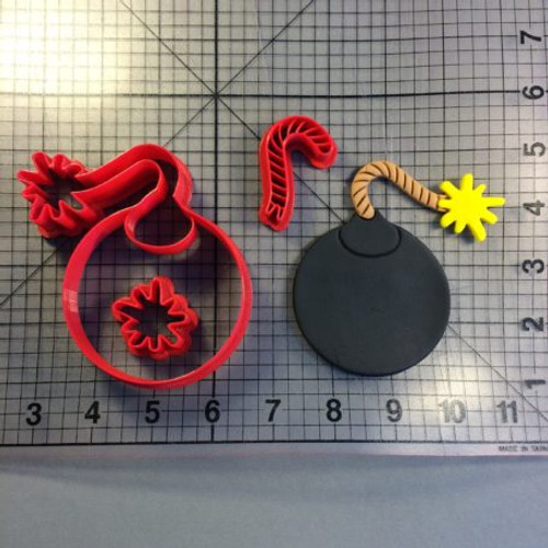 Bomb Cookie Cutter Set 4" Bomb Cookie Cutter Set 4"