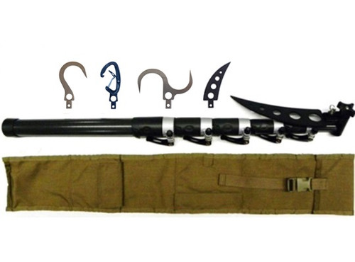 Hybrid Telescopic Manipulator Pole Kit (w/360 Hook Coupler, Hook Set, and Custom Saddle Clamps) Hybrid Telescopic Manipulator Pole Kit (w/360 Hook Coupler, Hook Set, and Custom Saddle Clamps)