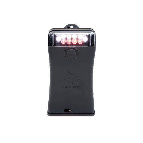 The FoxFury Scout Clip Light with White and Red LEDs is a versatile clip light that serves as a utility light, task light, search light, safety beacon, and more.