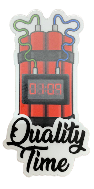 Quality Time Dynamite Morale Sticker