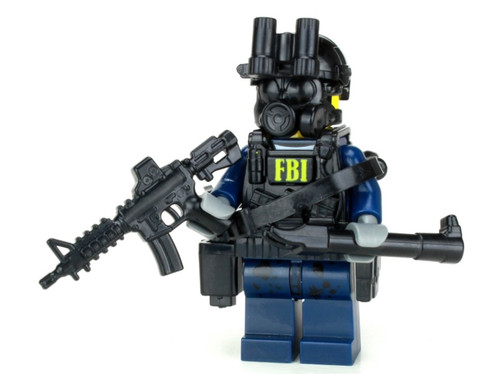 FBI SWAT Critical Incident Response CIRG Officer LEGO® Minifigure FBI SWAT Critical Incident Response CIRG Officer LEGO® Minifigure