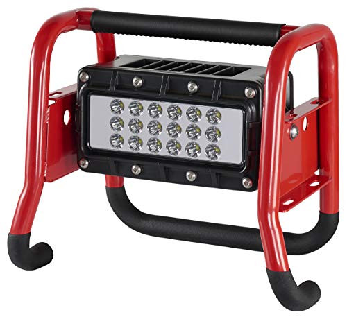 Streamlight 46000 High-Lumen Rechargeable Portable Scene Light II with 120V AC/12V DC Power, Red