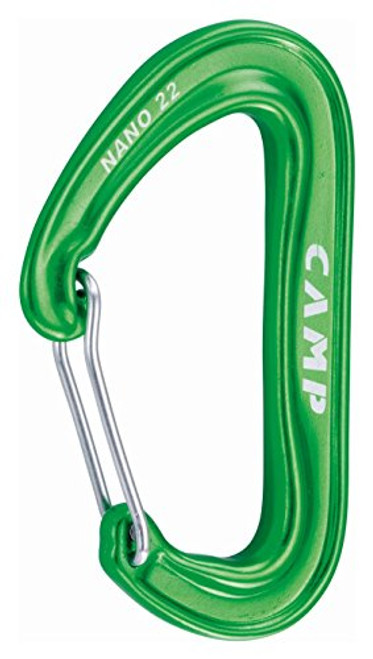 CAMP Nano 22 Carabiner - Green CAMP Nano 22 Carabiner - Green