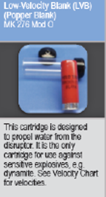 Low Velocity 30 Grain Blank BK20 MK-276 Popper (per round)