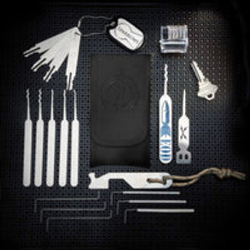 THE EOD - FULL WITH CLEAR LOCK PICK SET THE EOD - FULL WITH CLEAR LOCK PICK SET