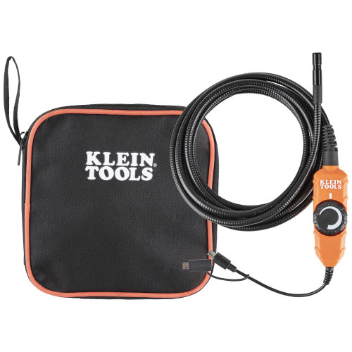 EOD Borescope Digital Camera with LED Lights, for Android Devices, USB-C or Micro-USB Connection; No Batteries Needed