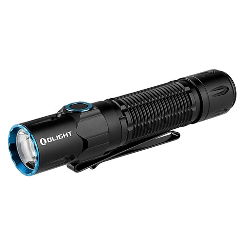 OLIGHT Warrior 3S 2300 Lumens Rechargeable Tactical Flashlight, Compact Dual-Switches LED Bright Light with Proximity Sensor