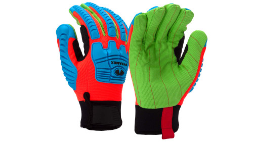 Pyramex GL804C Series Safety Gloves with TPR and Waterproof Liner