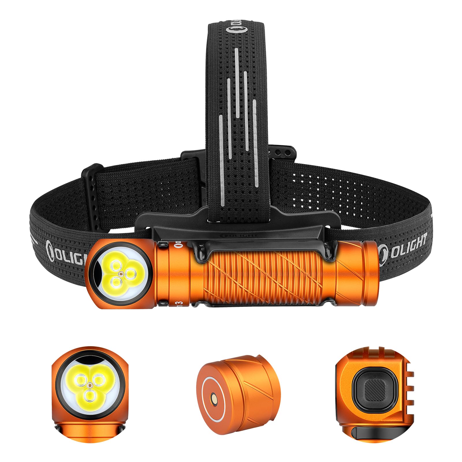 OLIGHT Perun 3 Rechargeable Headlamp Flashlight, 3000 Lumens LED