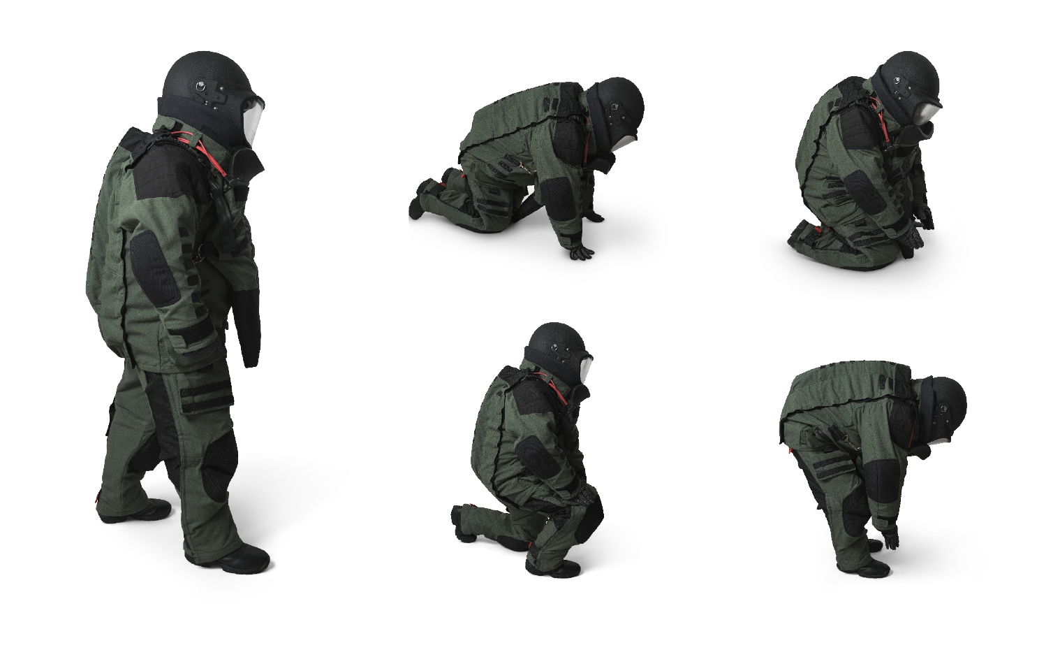 military bomb suit