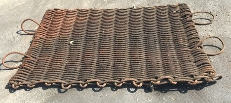 Wire Rope Blasting Mat 4' X 6' - Ideal Supply Inc (dba Ideal Blasting ...
