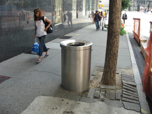 Trash Cans Replaced On Main Street For Better Containment - At No Cost To  City — A Little Beacon Blog