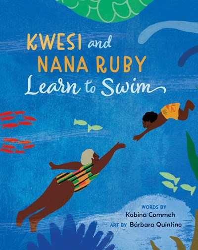 test Kwesi and Nana Ruby Learn to Swim