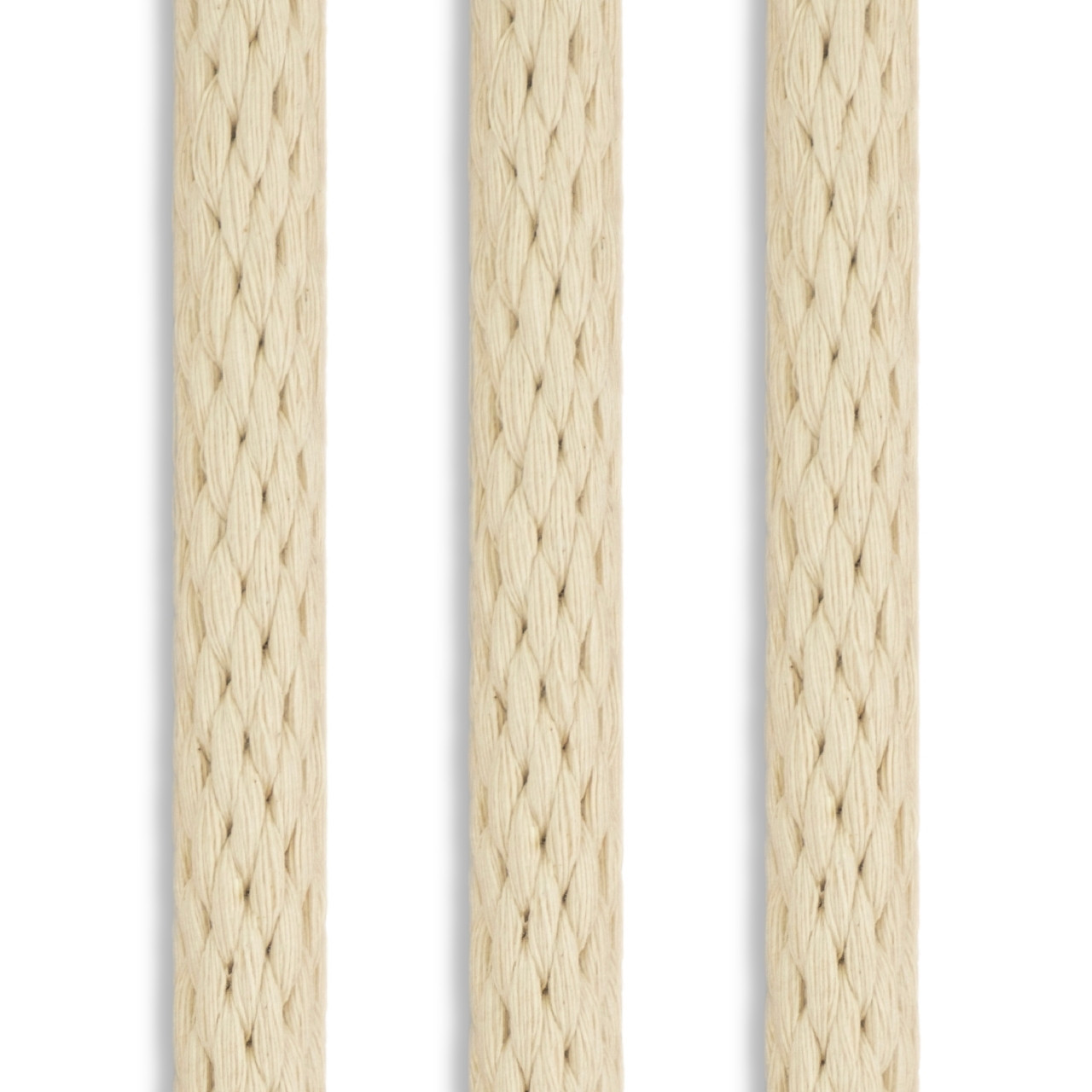 Cord - Hemp Thick Braided Rope Cream 7