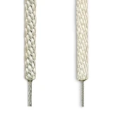 wire center solid braid polyester rope