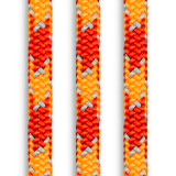 allgear 11.8 mm cherry bomb II arborist climbing rope 24 strand